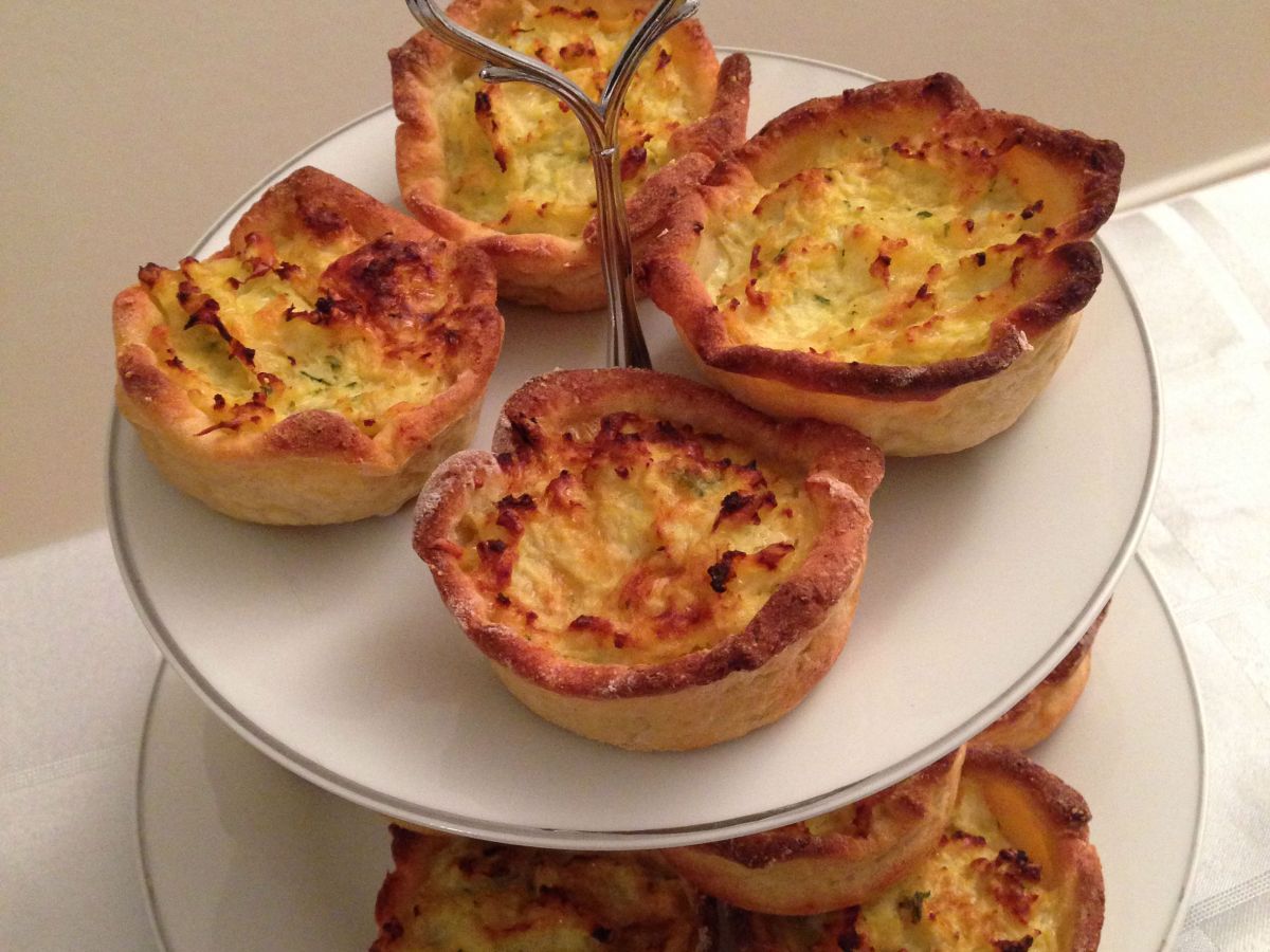 …Flash! Mini quiches di patate con&nbsp;cavolfiore