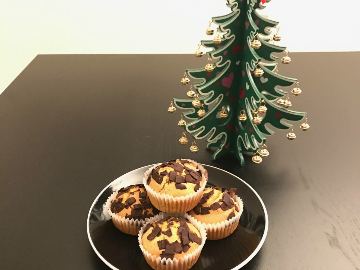 …Flash! Muffins alla zucca e cioccolato&nbsp;speziati