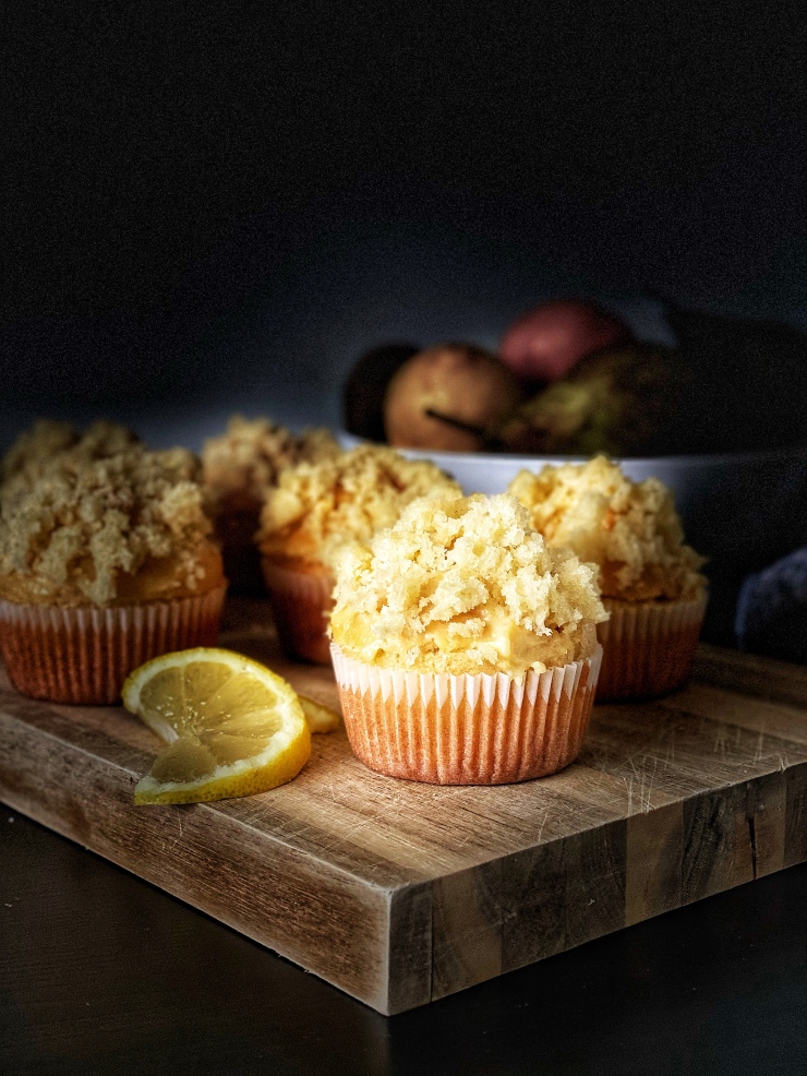 Mimosa MUFFINS and 7th blog-anniversary