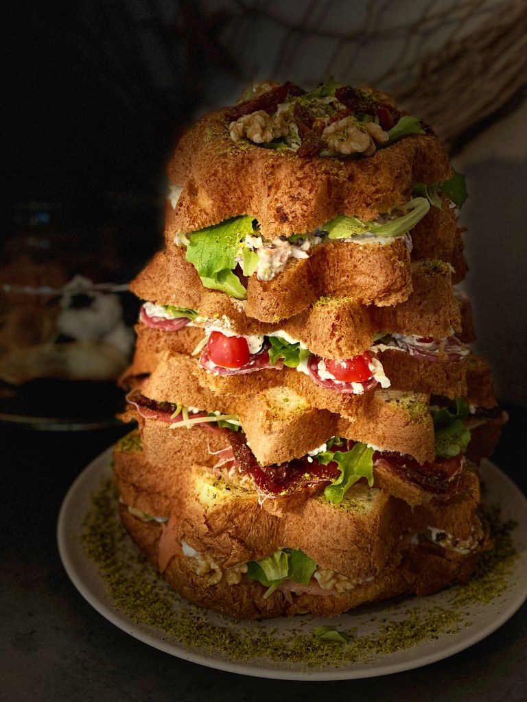 SAVORY STUFFED PANDORO