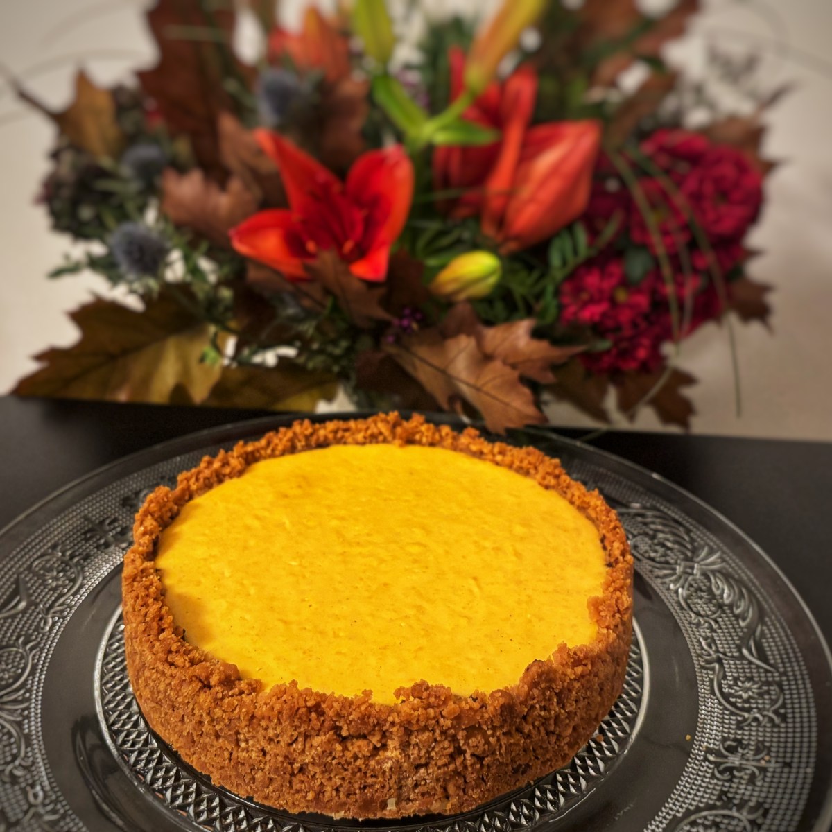 PUMPKIN-QUARK FRANGIPANE TART